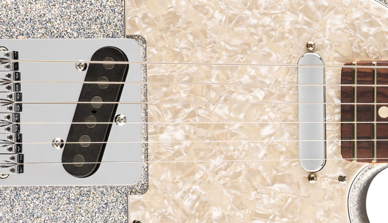 Guitarra eléctrica Fender 75th Anniversary Player II Sparkle Telecaster Diamond Dust Sparkle — vista 8