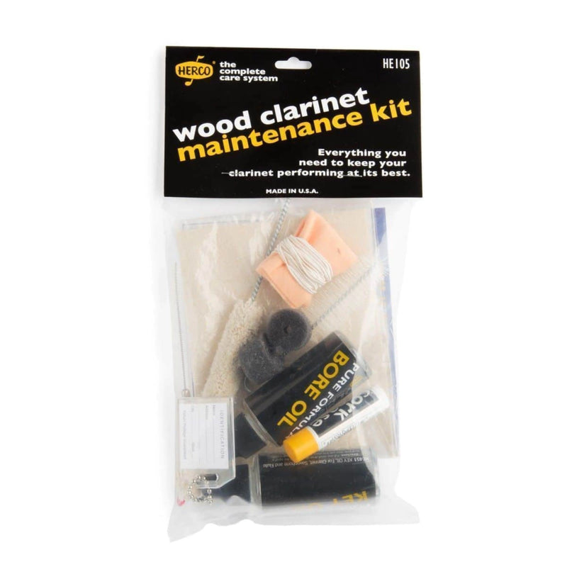 Kit De Limpieza Herco HE105 Para Clarinete De Madera — vista 1