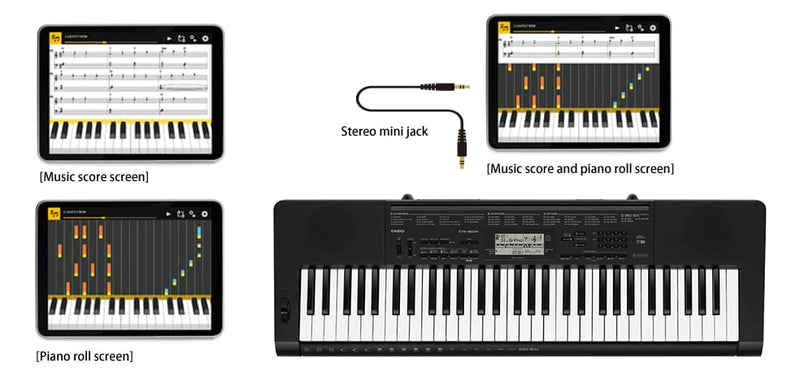Teclado Casio Ctk-3500 Con Adaptador
