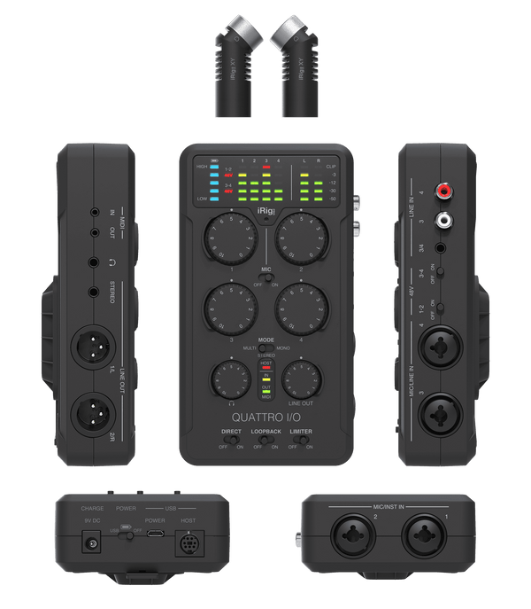 Interfaz IK Multimedia IP-IRIG-QTRDLX-IN - The Music Site