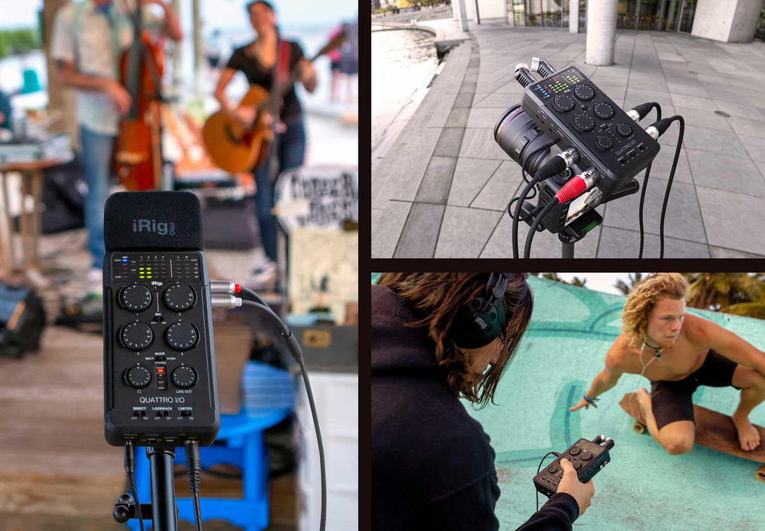 Interfaz IK Multimedia IP-IRIG-QTRDLX-IN - The Music Site