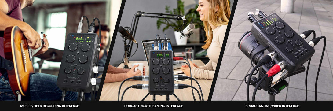 Interfaz IK Multimedia IP-IRIG-QUATTRO-IN - The Music Site