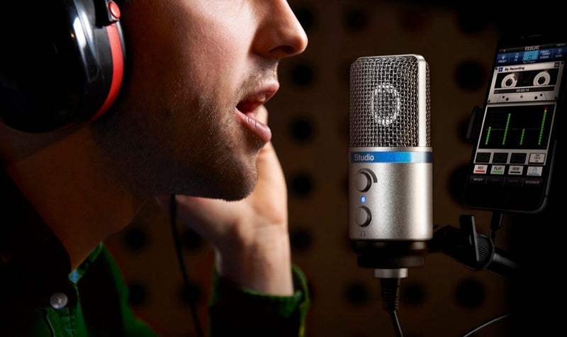 Micrófono USB IK Multimedia iRig Mic Studio Silver — vista 2