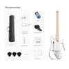 Guitarra Electroacustica Donner Ec6868 Hush-i Pro Blanca