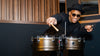 Timbales LP Pedrito Martinez de 14 y 15 pulgadas Dark Mocha — vista 6