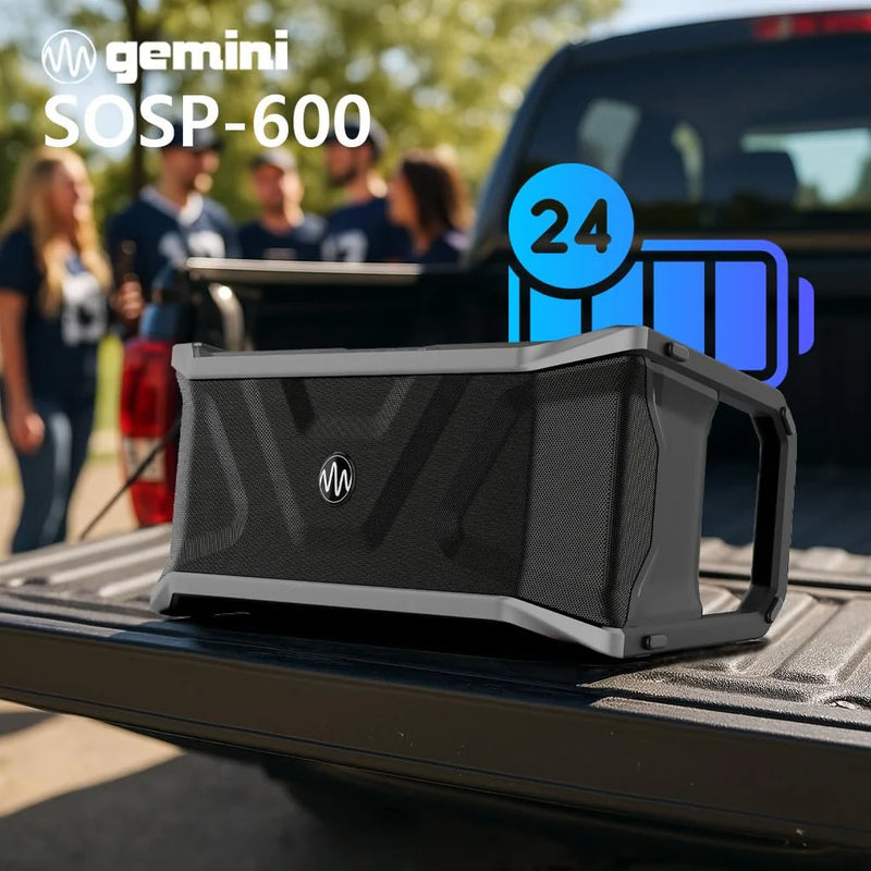 Cabina Gemini Sosp-600 Slv Resistente Agua