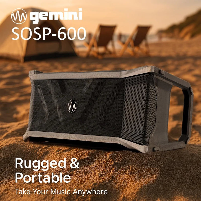 Cabina Gemini Sosp-600 Slv Resistente Agua