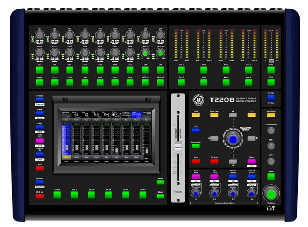 Mezclador Digital TOPP PRO T2208 - The Music Site