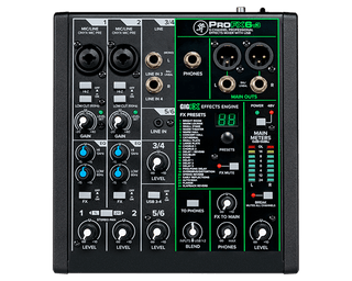 Mezclador Mackie PROFX6 V3 - The Music Site