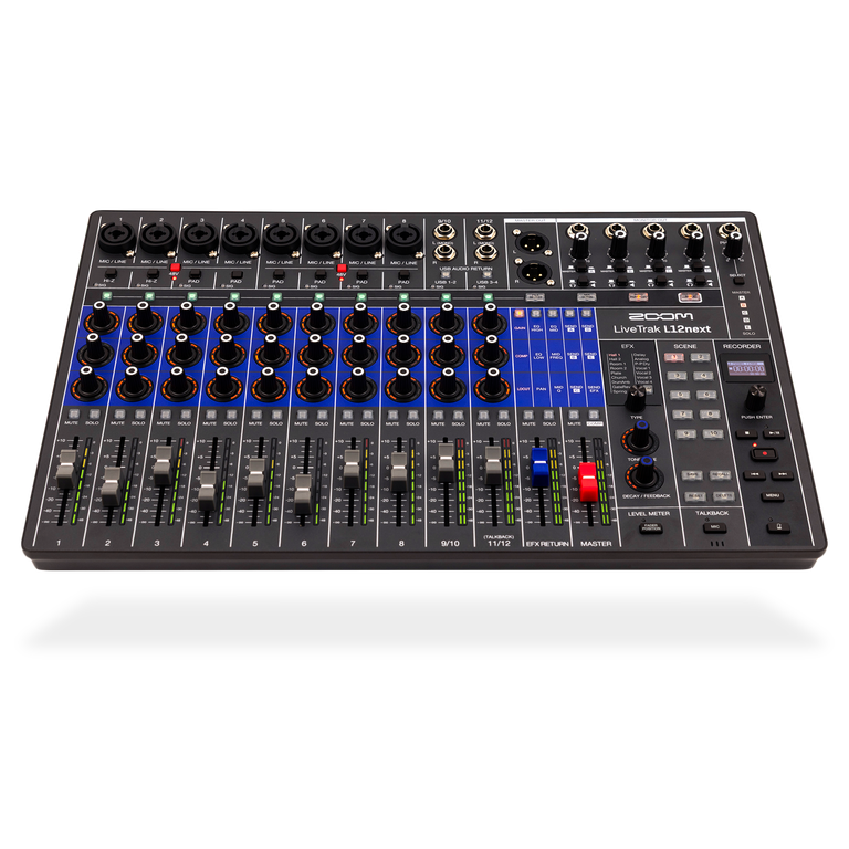 Mezclador Zoom Livetrak L12next/100JA