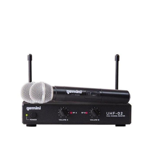 Microfono Gemini UHF-02M-S34 Inalambrico - The Music Site