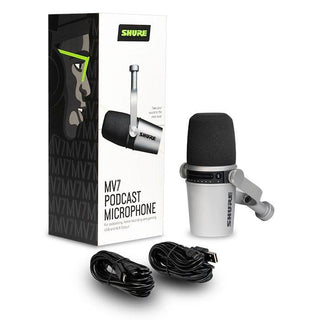 Microfono Shure Motiv Mv7-S Usb/Xlr - The Music Site