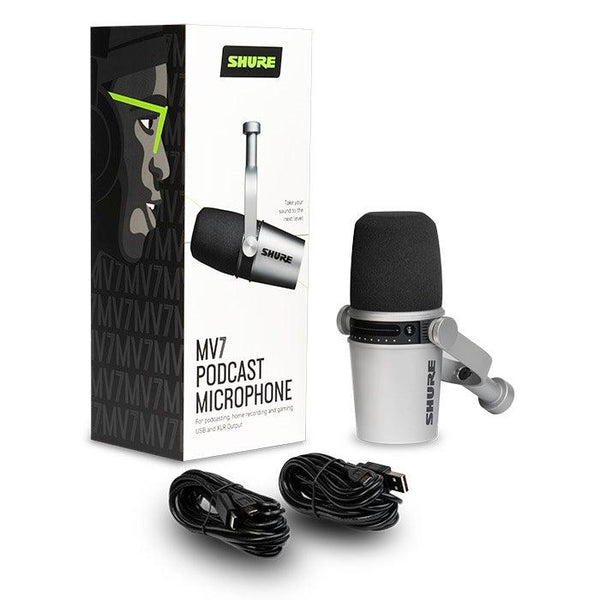 Microfono Shure Motiv Mv7-S Usb/Xlr - The Music Site
