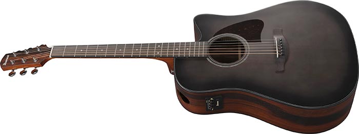 Guitarra Electroacústica Ibanez AAD70CE-TBN — vista 4