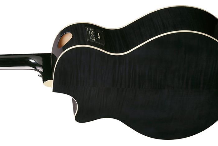 Guitarra Electroacústica Ibanez AE170-TBK — vista 3