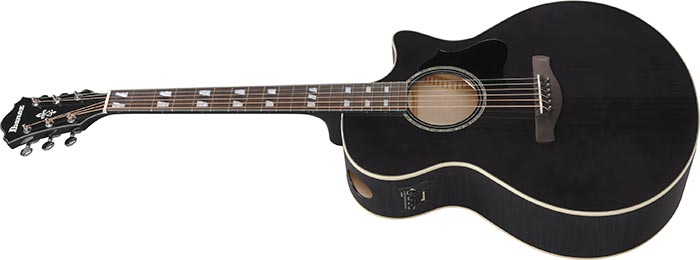 Guitarra Electroacústica Ibanez AE170-TBK — vista 4