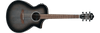 Guitarra Electroacustica Ibanez Aewc11-transparent Charcoal Burst Low Gloss