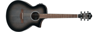 Guitarra Electroacustica Ibanez Aewc11-transparent Charcoal Burst Low Gloss