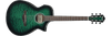 Guitarra Electroacústica Ibanez AEWC16QA-TEH — vista 1