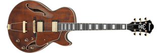 Guitarra eléctrica Ibanez AG95MG-DA Dark Amber — vista 1