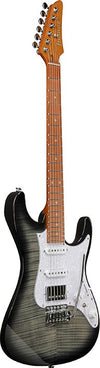 Guitarra Electrica Ibanez Az22s1f-tks Negro Transparente