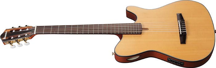 Guitarra Electroacustica Ibanez Frh10n-natural Flat Nylon