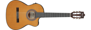 Guitarra Electroacustica Ibanez Ga5tce3q Am Ambar De Alto Brillo