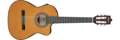 Guitarra Electroacustica Ibanez Ga5tce3q Am Ambar De Alto Brillo