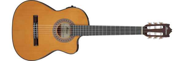 Guitarra Electroacustica Ibanez GA5TCE3Q AM Ambar de alto brillo