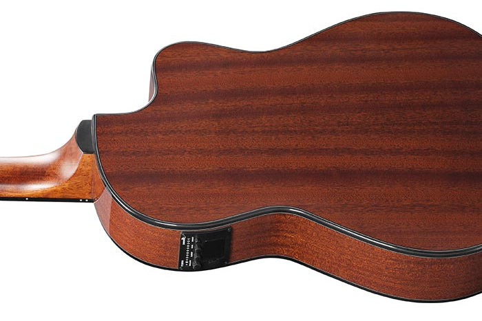 Guitarra Electroacustica Ibanez Ga5tce3q Am Ambar De Alto Brillo