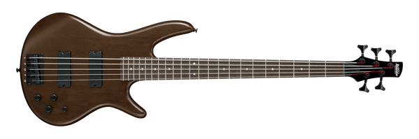 Bajo Electrico Ibanez 5 cuerdas Gsr205B-Walnut Flat