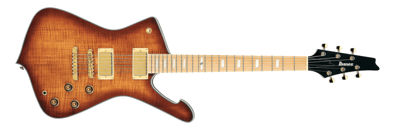 Guitarra eléctrica Ibanez IC420MFM-CML Caramel Burst Low Gloss — vista 1