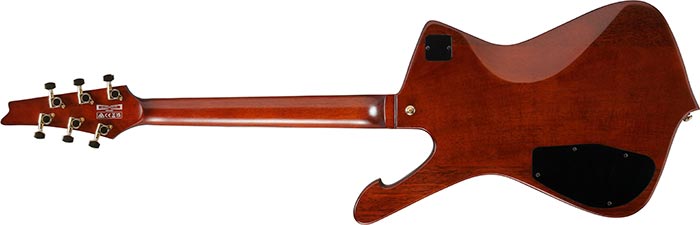 Guitarra eléctrica Ibanez IC420MFM-CML Caramel Burst Low Gloss — vista 5