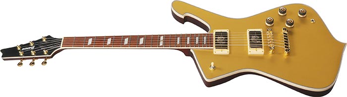 Guitarra eléctrica Ibanez IC420-GD Gold — vista 4