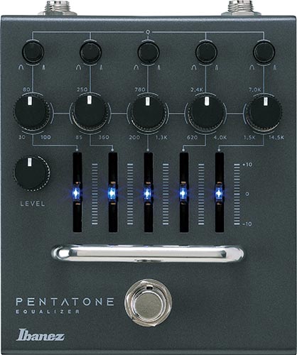 Pedal Ecualizador Ibanez PTEQ Pentatone Equalizer — vista 2