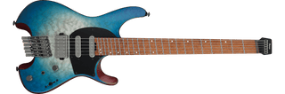 Guitarra Electrica Ibanez Qx54qm-blue Sphere Burst Matte Sin Cabeza