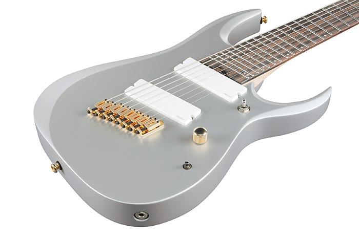 Guitarra Electrica Ibanez 8 Cuerdas Rgdms8-Classic Silver Matte