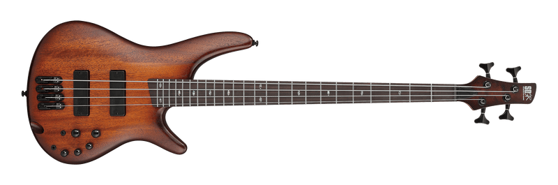Bajo eléctrico Ibanez SR500A-MHL Mahogany Brown Burst Low Gloss — vista 1
