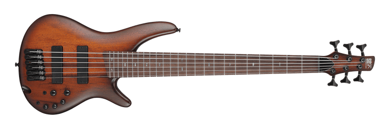 Bajo eléctrico Ibanez SR506A-MHL Mahogany Brown Burst Low Gloss — vista 1