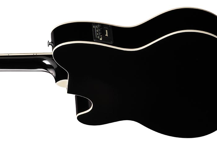 Guitarra Electroacústica Ibanez TCY10PA-BKB — vista 3
