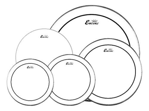 Parche Remo Encore 12-13-14-16-22 G.A. EN-PS00-PP Juego - The Music Site