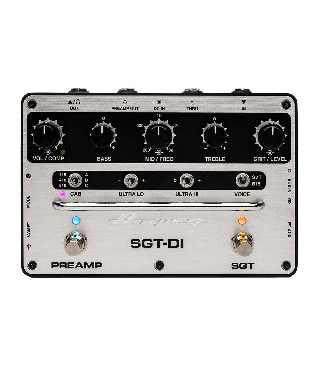 Pedal Ampeg SGT-DI US F18-1 Preamp - The Music Site