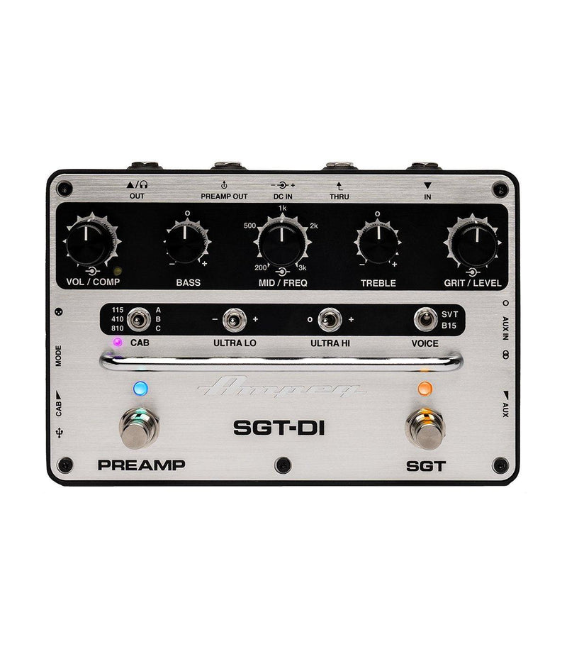 Pedal Ampeg SGT-DI US F18-1 Preamp - The Music Site