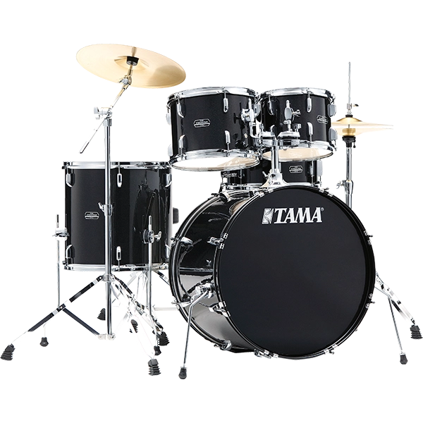 Bateria Tama Stagestar St58h6-bns Negra 5 Piezas