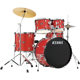 Bateria Tama Stagestar St52h4 Cds Rojo Caramelo+bases