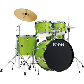 Bateria Tama Stagestar St52h4 Lgs Verde+bases