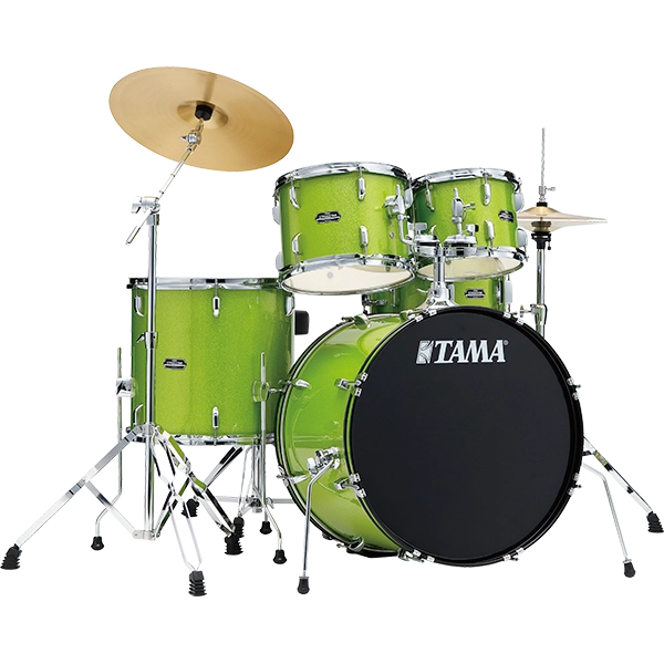 Bateria Tama Stagestar St52h4 Lgs Verde+bases