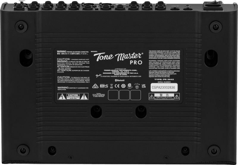 Procesador de efectos Fender Tone Master Pro 2274900000 - The Music Site