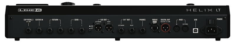 Procesador De Efectos LINE-6 Guitarra eléctrica Helix LT - The Music Site