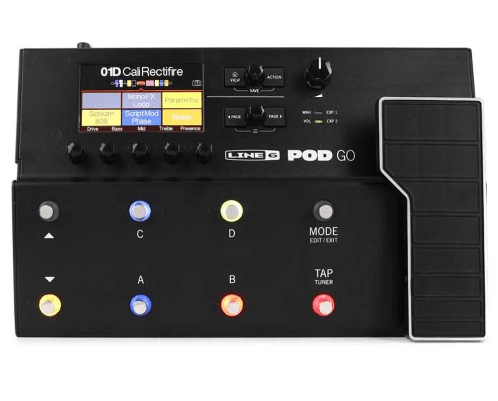 Procesador De Efectos LINE-6 POD GO US P34-1 - The Music Site